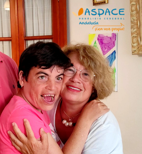 ASPACEAndalucia's tweet photo. 🟣«Mi profesión ha sido cuidadora de mi hija, ya que llevo 43 años haciéndolo». Hablamos con Rosario Hidalgo, madre de una hija con #parálisiscerebral en nuestra campaña #12MESESASPACEANDALUCÍA. Puedes leerla aquí 👇https://t.co/XD8U7jjZDE https://t.co/jafkMsg3I3