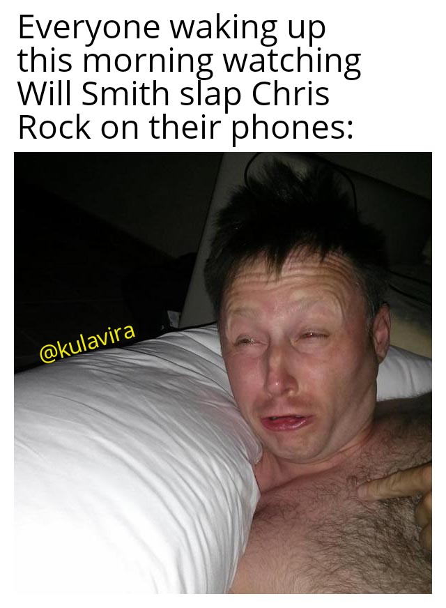 kulavira's tweet photo. #TheOscars #TheOscars2022 #theslap #TheSlappening #TheSlapHeardAroundTheWorld #WillSmith #willsmithchrisrock #willsmithoscars #WillSmithAssault #WillSmithAndChrisRock #willsmithslap https://t.co/AixTmcYMRc