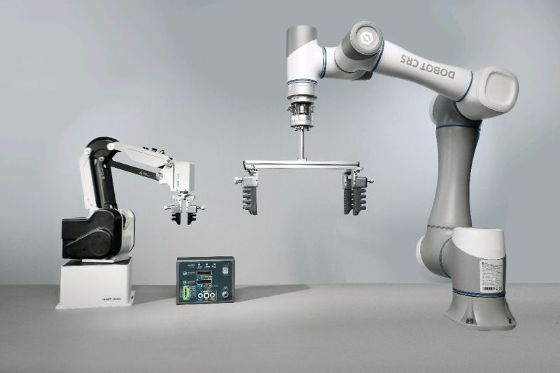 Uživatel Dobot Robotic Arm na Twitteru: „In cooperation with #RochuRobotics, our #MG400 and #CR series robotic arms have their own soft robot #grippers to increase the market's demand flexibility. Join our