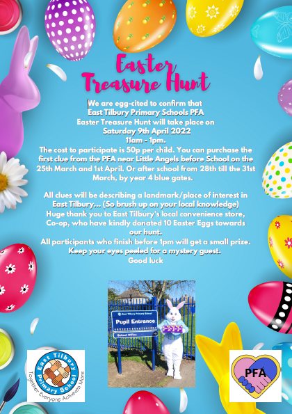 PFA Easter Treasure Hunt