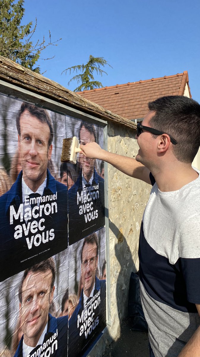 Tractage, collage, boîtage. Weekend productif #avecvous dans la #circo7703!

📍 Grandpuits, Saint-Mammès, Échouboulains, Courcelles…