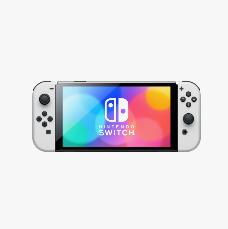 ZaraCrypt0's tweet photo. Nintendo Switch OLED Model
With White Joy-Con