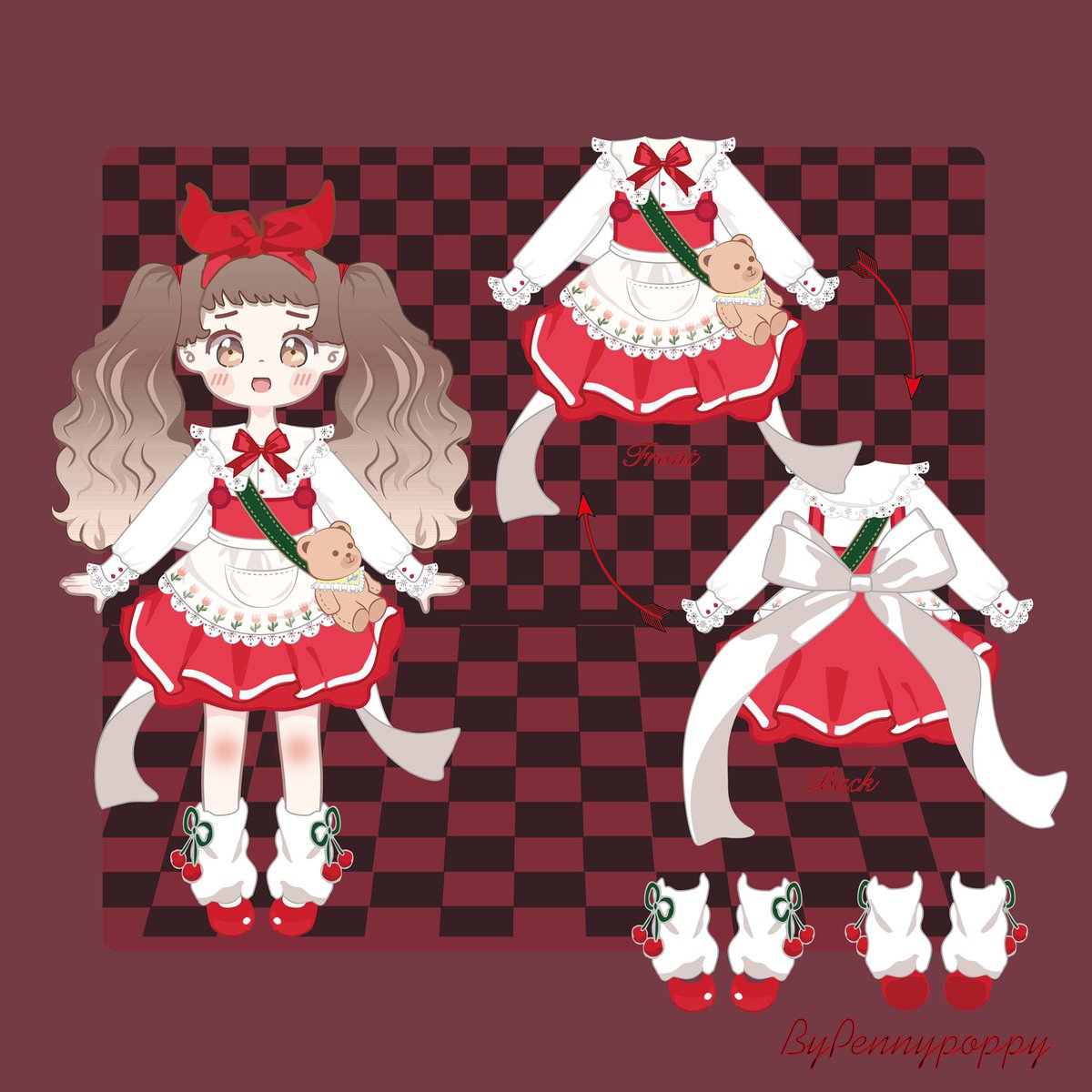 GaoPengToys's tweet image. 👧🏻👗Pretty girl with dress design✨
🎨Art by: @Pennypoppy6 from us

💖 Professional Plush Manufacturer
✨ Custom MOQ:1 pc
💖 OEM/ODM service can be provided!
✨ Sample Order is free shipping

#plushdesigner #digtalart #drawings  #doll