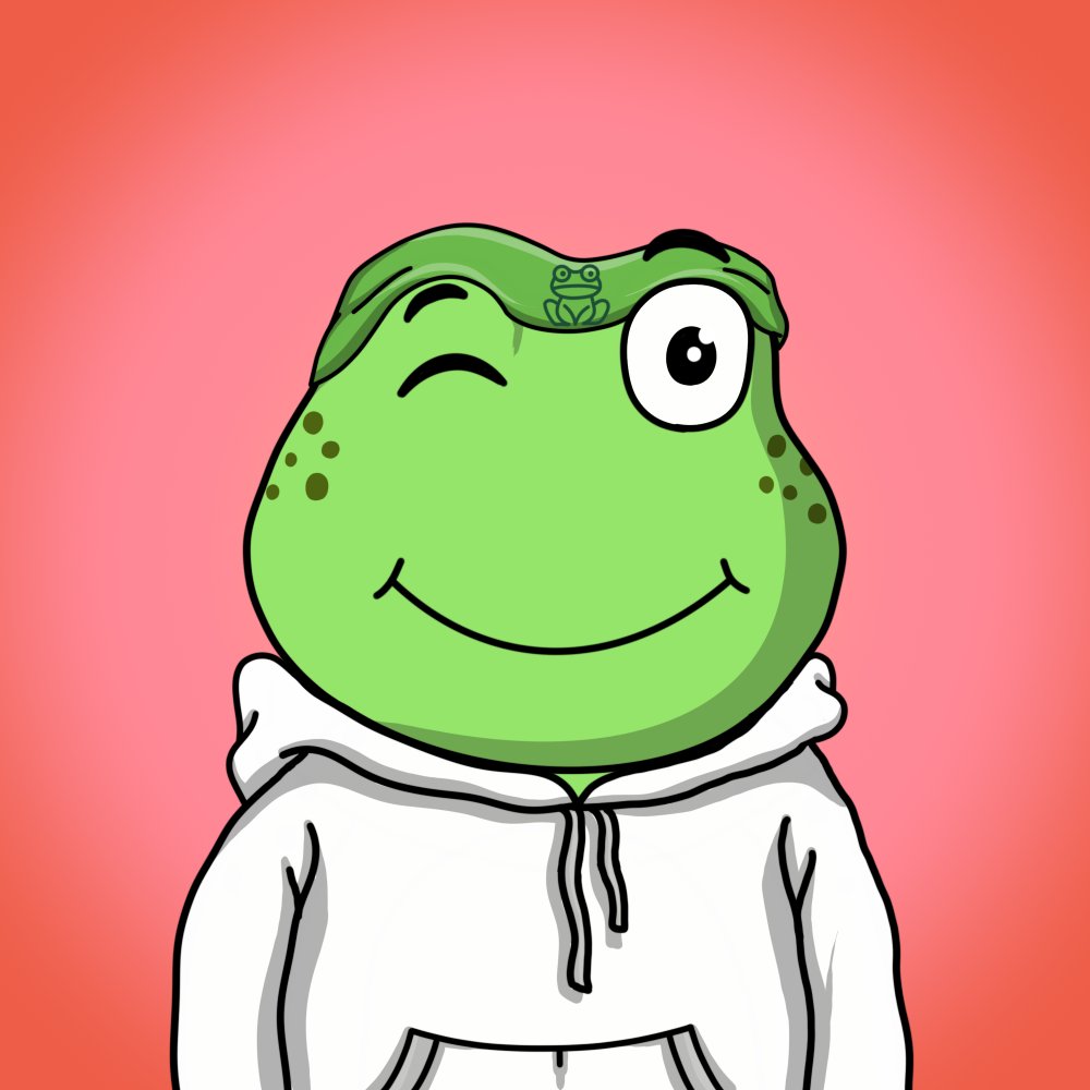 SolanaFrogArmy's tweet photo. How is your week start going?

This froggie just came back from a jog to wish you a very happy and healthy week and remember to drink lots of water.

Hop hop. 🐸

#SolanaNFTs $SOL #Solana #nonfungibletokens #nonfungible #NFTCommunity #nfts https://t.co/qG85uWex7L