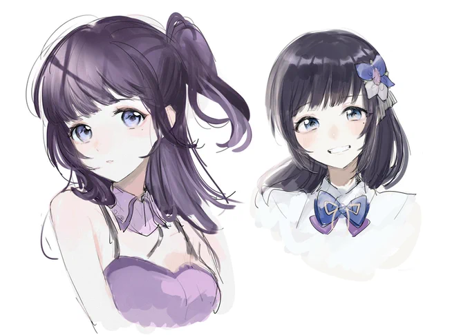 #葵の絵
アイコンにしようかと思ってかいたやつ 