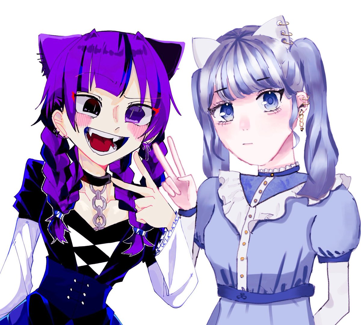 Potesarasann31's tweet photo. 福さんと合作〜〜〜〜！！！ https://t.co/q3ILiPkkmo