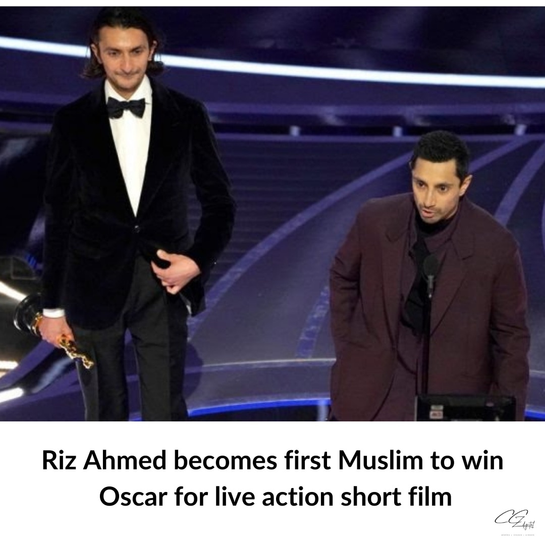 Congratulations!!!
Riz Ahmed, the British actor and musician, has won his first Oscar for Aneil Karia’s live-action short film The Long Goodbye, which Ahmed co-wrote and starred in.
#rizahmed #oscars #acadmeyawards #thelonggoodbye #liveaction #shortfilm @rizwanahmed