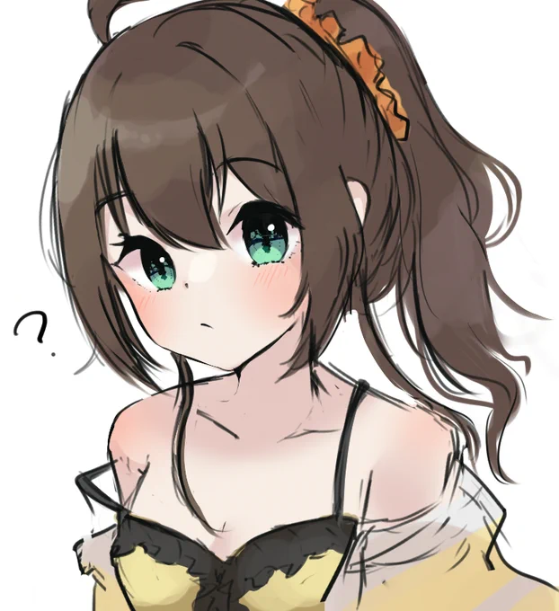 新しい板タブで試し描き～
まつりちゃんフォロワー100万人おめでとう!!!
#祭絵 