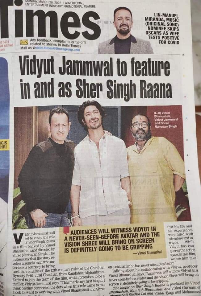 sm_rajput_'s tweet photo. A man who bought back the ashes the pride of India prithviraj chauhan after 800 years. Witness the real story of an unreal man
#vidyutjamval
@VidyutJammwal
#shreenarrayansingh #क्षत्रिय_धर्म_युगे_युगे #क्षत्रिय__धर्मेः__युगेः__युगे #बुलंद_ऐ_राजपुताना #sm_rajput https://t.co/FDVHErN4WU