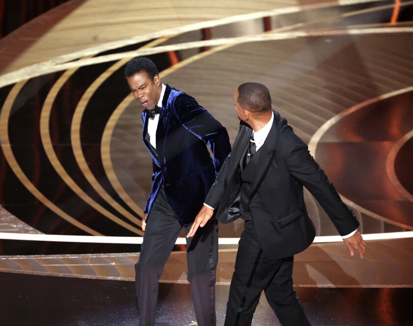 gbrevoort's tweet image. Kudos to Chris Rock who kept his cool not only because he is the bigger man, but because he also knew that a documentarian was about to have their Big Oscar Moment - and he wasn't going to let Will Smith's toxic masculinity ruin that experience. 
#Oscars2022 #CancelWillSmith
