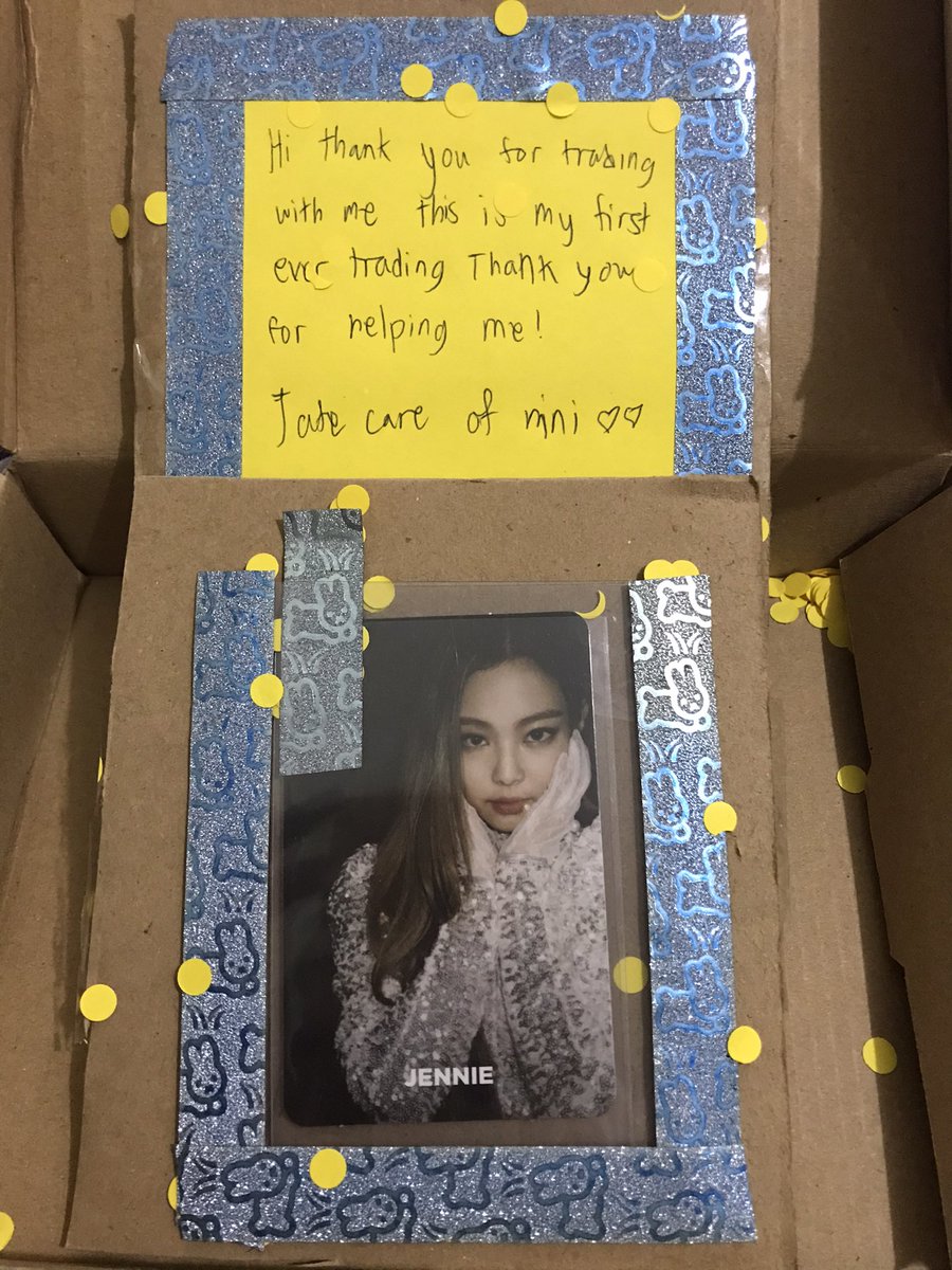 churryrabbit's tweet photo. Haluu @blckpnkcmbckwhn finally nakauwi na po si nini 😭 after ilang days na naiwan sa warehouse haha. Thank you for trusting and trading with me and i appreciate their effort for the packaging ✨🥺 

[#ChurryMail] 💌 https://t.co/EV9Fol8OTM