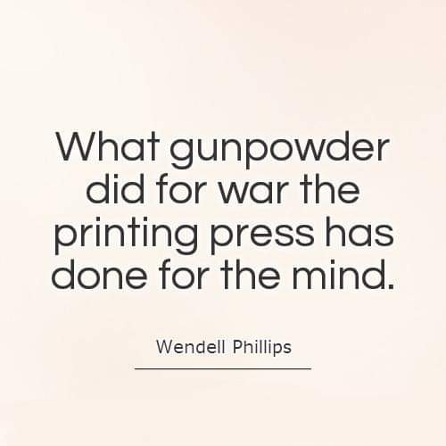 Masakhanelabels's tweet photo. It's something we take for granted today, but the invention of the printing press had a profound effect on where we are today. https://t.co/uto8FJZKkP