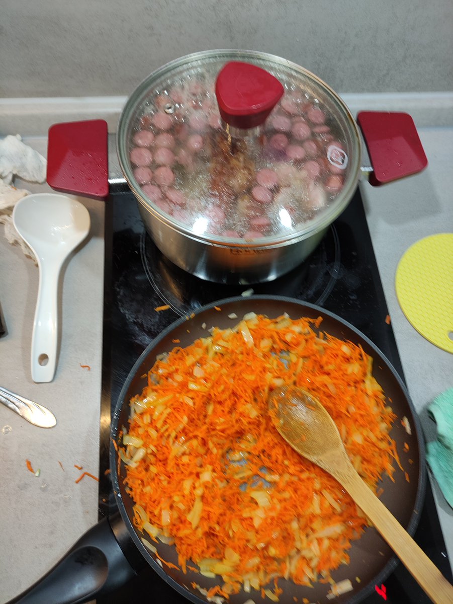 Ленивая кошь и ленивый гороховый супчик по рецепту Бегемота.