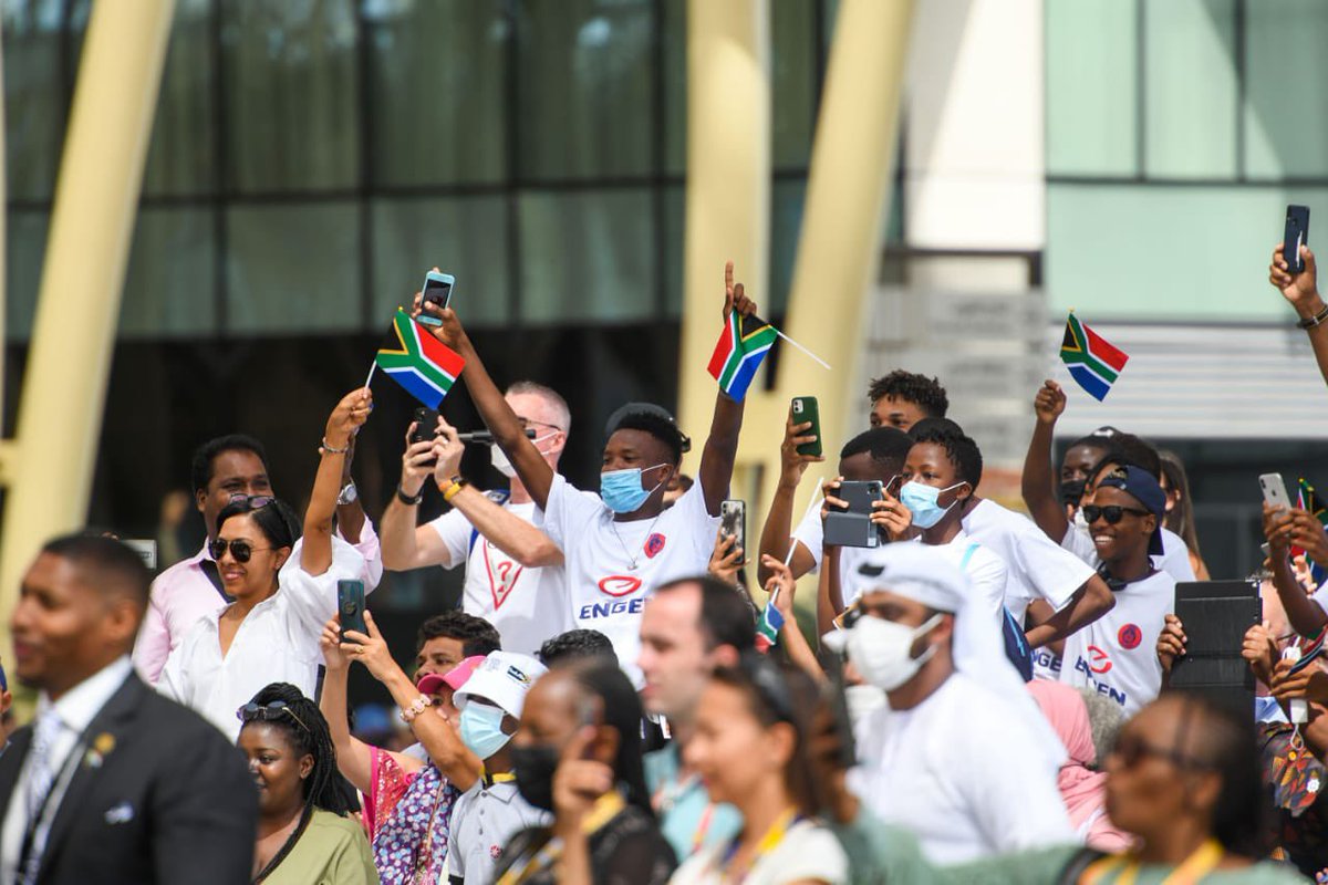 Tourism_gov_za's tweet image. RT @Brand_SA: #Expo2020Dubai  | South Africa National Day celebrations.

#ThinkSouthAfrica #ThinkOpportunity
#BelieveInSA
#EXPO2020SA 🇿🇦