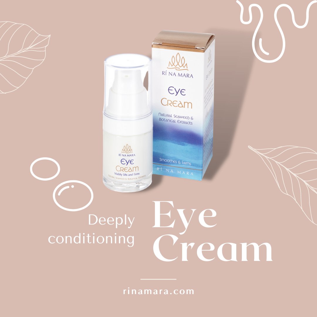 rinamara_ire's tweet photo. Ri na mara's deep conditioning Eye Cream visibly lifts and firms the delicate eye contour, reducing fine lines, and the appearance of puffiness &amp; dark circles.

#rínamara #ireland https://t.co/klk5Gfs9Nh