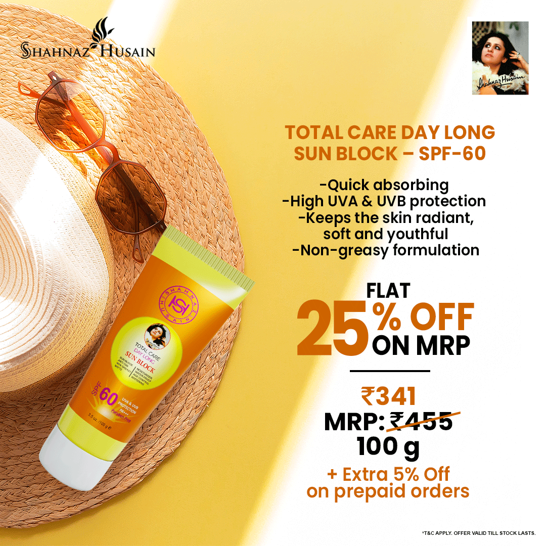 ShahHusain_Off's tweet photo. #SummerSale - Flat 25% off on MRP + extra 5% off on prepaid orders
Our Total Care Day Long Sun Block (SPF-60) contains natural antioxidants and rehydrants to protect the skin from harmful effects of the sun.
Shop at: https://t.co/CHQ9Cecg71
.
.
#ShahnazHusain #SPF60 #SkinCare https://t.co/wTCis6AL29