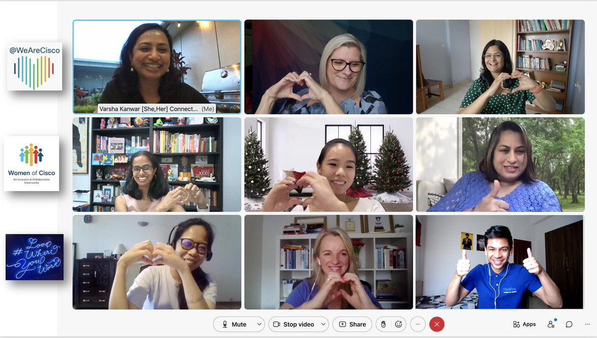VarshaKanwar's tweet image. 💗Together we achieve more
💗Together we are stronger 
Huge congrats &amp;amp; kudos 🎊🥳🎉 to this dynamic #WomenOfCisco APJC team for an incredibly inspiring &amp;amp; successful #CiscoWOI last week. Thank you 🙏🏽@SeemaHyne @naidu_swapna @yoabeling for co-leading #CiscoAPJC #WomenOfImpact2022.