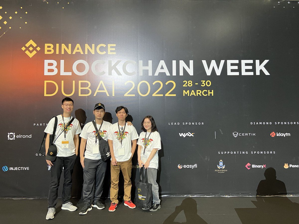 ✨Team Faraland is present at the Main Event of Binance Blockchain Week 2022.

This event brings together speakers from top projects active on BNB Chain.

Let's all wait for the next update pictures sent from Dubai😘

#Faraland #BNBChain