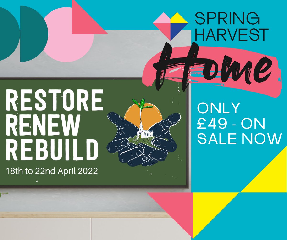 Last year Spring Harvest Home blew our socks off. What a great time of being church and family together online. If you can't attend in person then book now for home springharvest.org/events/news/sp… #SH2022 #SPRINGHARVEST