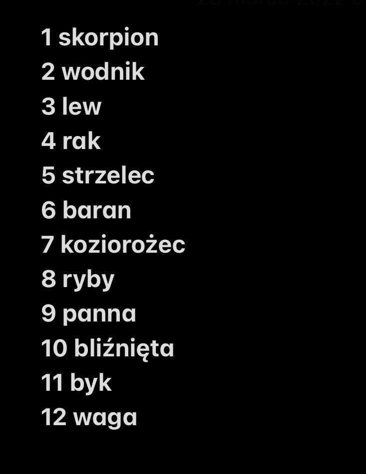 którzy u mnie jesteście?