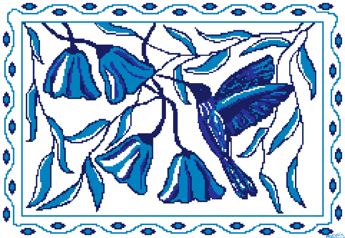 dodsicle's tweet photo. Birds of a feather flock together...
in my Delft Blue collection on @opensea 😁
💙🖤💙
https://t.co/0Shb828ryy https://t.co/m6pv9sdgl7
