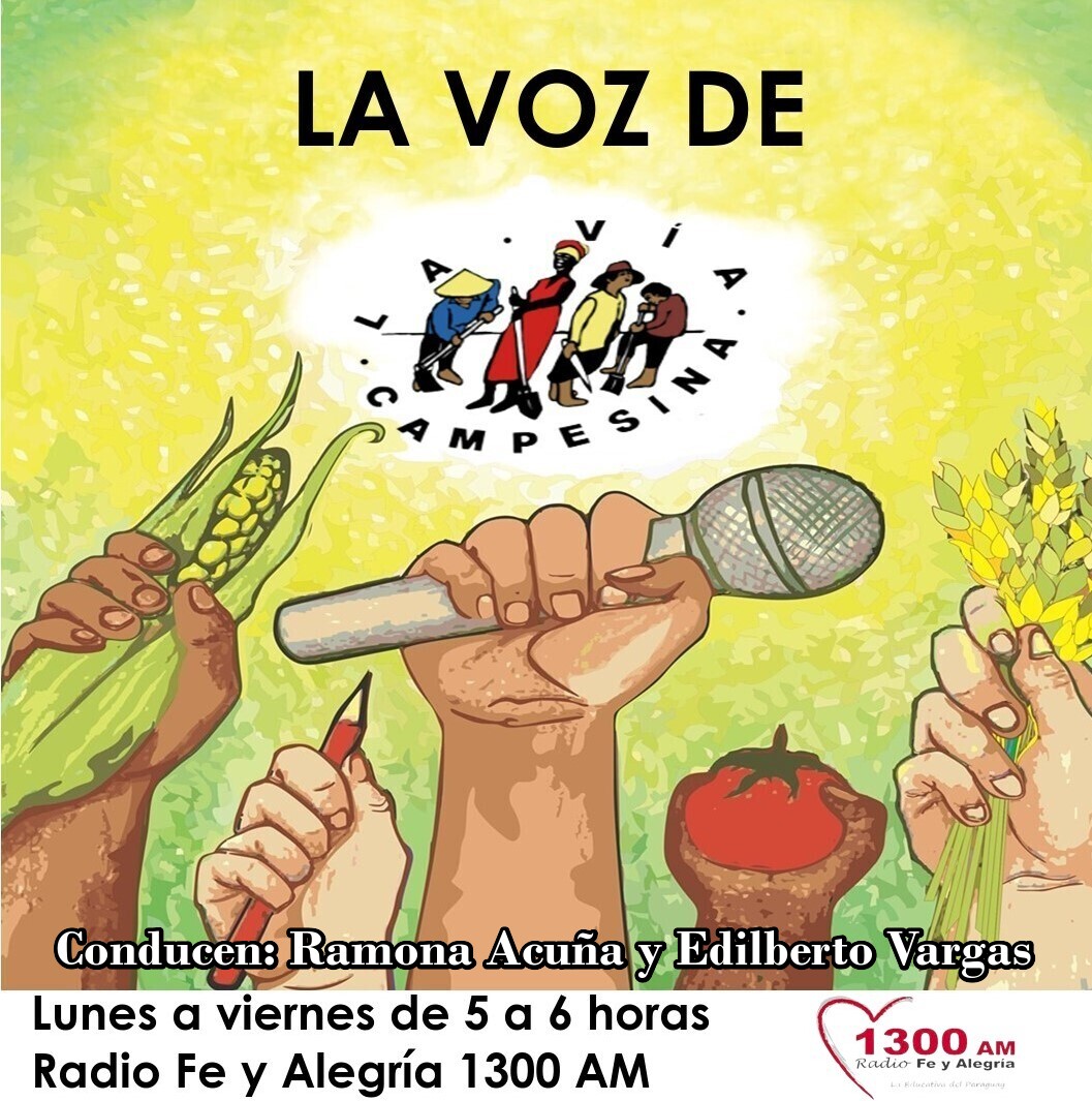 Chokokue_Py's tweet photo. 📻 LA VOZ DE LA VÍA CAMPESINA
🎙️ *Ernesto Benítez, de la Plenaria Nacional, hizo un recuento minucioso de la #LuchaProlongada.
👉Programa del 28 de marzo: https://t.co/IMQq6kmsl2
👉También por internet en https://t.co/aCcYyA7Vsk https://t.co/og3cnzRJ3o