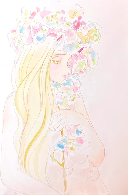 期待するよりも感謝するようにすると人生は大きく変わる
-Anthony Jay Robbins-
#イラスト #水彩画 #アナログイラスト #art #illustration #watercolour #絵画 