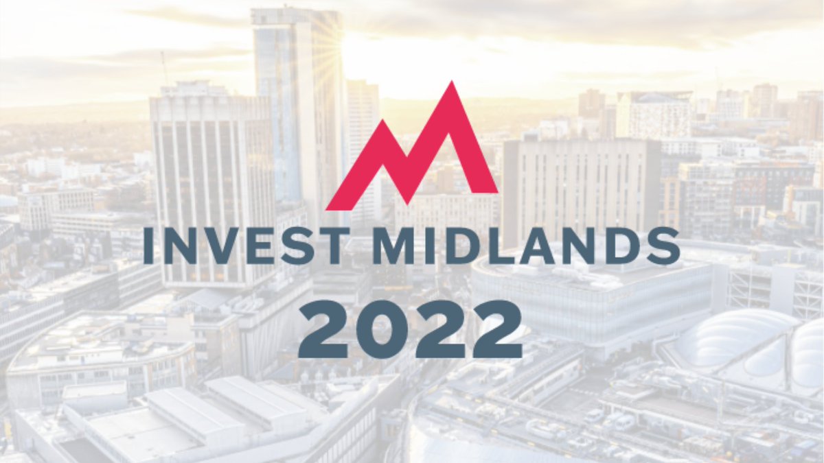 A big thank you to all of our speakers and attendees for making this year's Invest Midlands conference a success.

#InvestMidlands #SettingTheAgenda