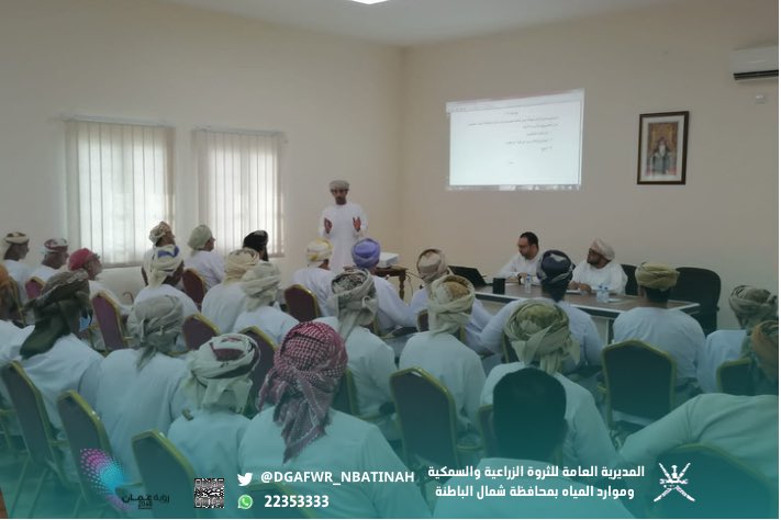 ندوة بعنوان الرعاية الصحية للإبل والتشريعات القانونية نظمتها دائرة الثروة الزراعية والسمكية وموارد المياه بولاية لوى وبالتعاون مع دائرة التنمية الحيوانية بالمديرية.