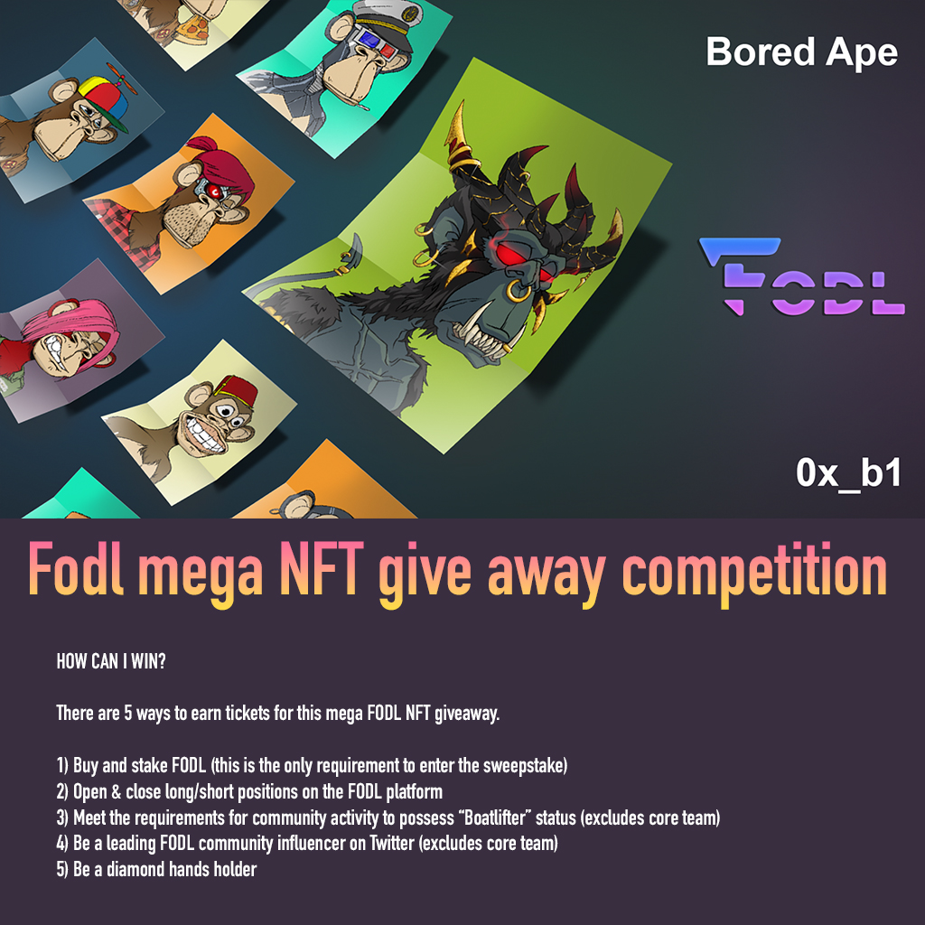 Tomorrow BAKC #467 is going to the new owner 🐶🤑

BIGGEST NFT GIVEAWAY EVER thanks to @FODLfi and <a href="/0x_b1/">Jason Stone</a> ❤️🔥😎🙏

#NFTGiveaway #BAKC #BAYC #FODL $FODL #AAVE #COMP 
medium.com/@FODL/massive-…