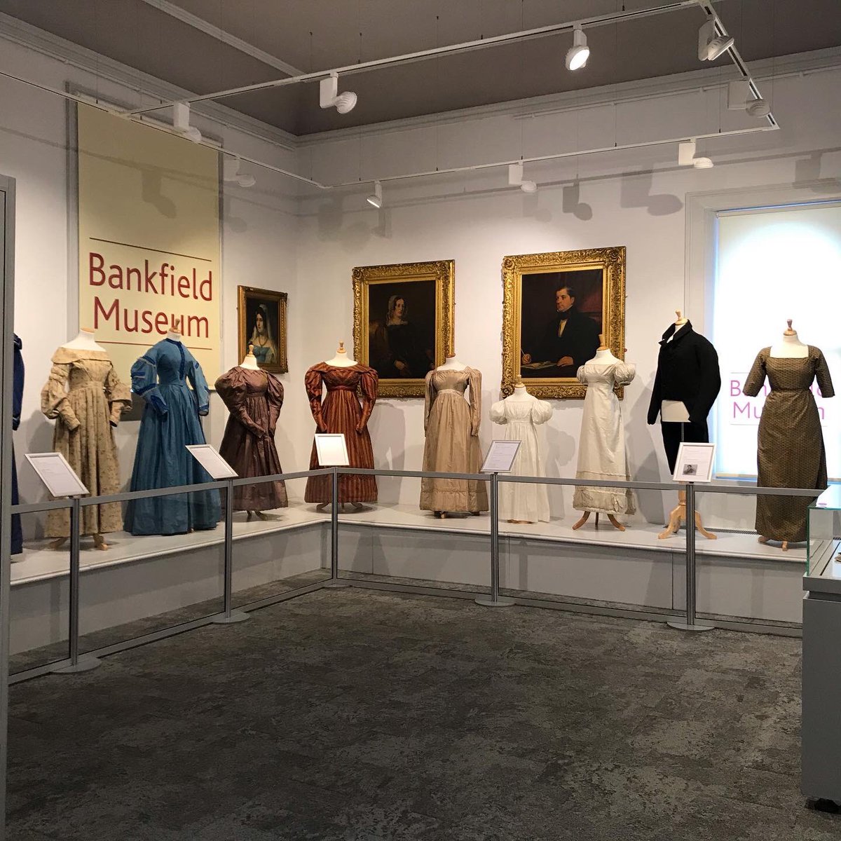 It’s open! ‘Fashion in Anne Lister’s Time (1791-1840)’ thanks so much to all the museums and makers who contributed to the exhibition, open Tues-Sat 10am-4pm  museums.calderdale.gov.uk/whats-on/exhib…