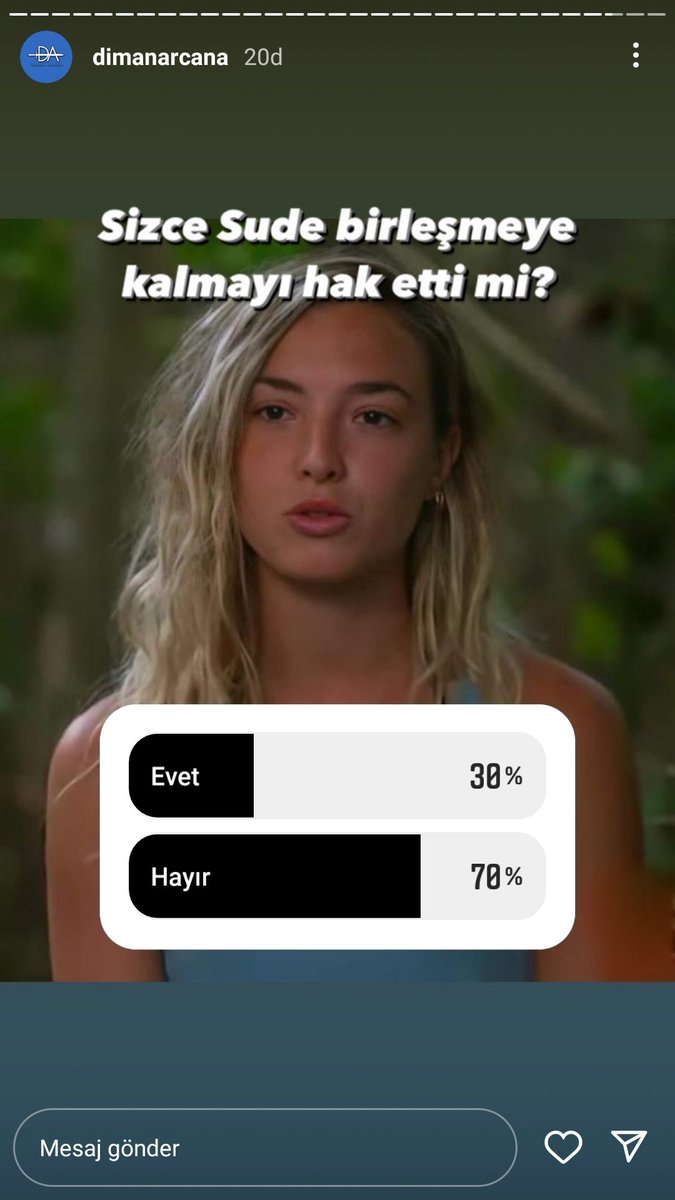 Bu şey değil mi ya nereden çıktı bu Sude ya hani kendi favım parkurların en iyisi olacaktı hazımsızlığı :p #SurvivorAllStar2022