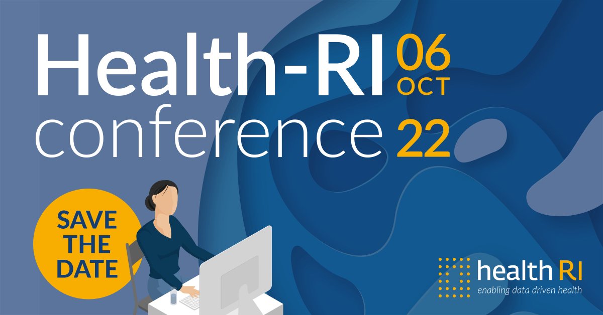 Health__RI's tweet photo. Health-RI is pleased to announce the 7th Health-RI conference that will be held on Thursday, October 6, 2022. we are very happy to be able to invite you to join us in Jaarbeurs Media Plaza in Utrecht. Information: https://t.co/0uWm1AnV8E
#HealthRI #conference https://t.co/yPrILeVnRk