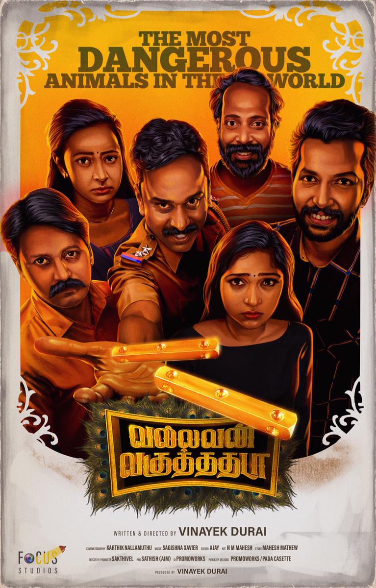 Here it is! First Look of Captivating Crime Drama #VallavanVaguthathada 

Produced & Directed by @vinayek_here @focusstudiospr1 
🎼 @x_sagishna
🎥 Karthik Nallamuthu

🌟ing Tej CharanRaj @AananyaMani @ivikramadhitya #ReginRose, Swathi Balakrishnan, RajeshBalachandiran

@teamaimpr