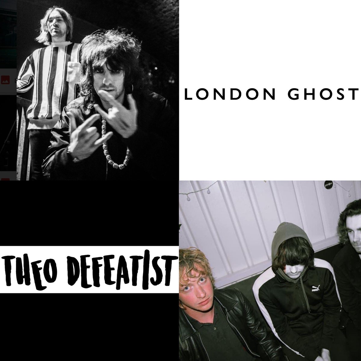 LONDON GHOST head up the RLS on 28th April. Top support from <a href="/TheoDefeatist/">TheoDefeatist</a> 
Get your FREE TICKET and head on down to the <a href="/hawley_arms/">The Hawley Arms</a> 

eventbrite.com/e/294787526427

#gig #livemusic #freelivemusic #camden #london #independentpromotor #independentvenue #wemakeevents