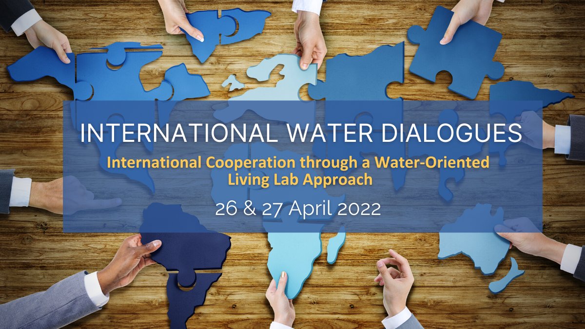 📢 Registrations are open for the 🆕 WE #IWD2022 online event  ''International Cooperation through a Water-Oriented #livinglabs Approach''. Join us to contribute to an action plan for 🇪🇺 &amp; beyond and secure #water4all.

🗓 Apr. 26 &amp; 27 / Online
👁‍🗨Register: buff.ly/3Nsg5eY
