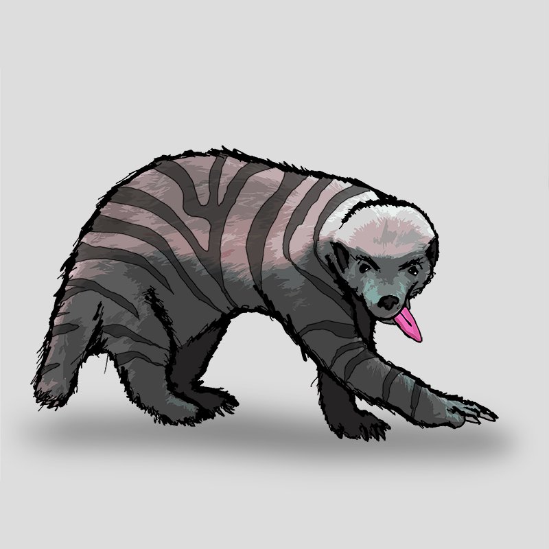 SketchyBadgerAK's tweet photo. GM Badger friends its #Monday stripes are on #NFT https://t.co/Sc3mfVen3H