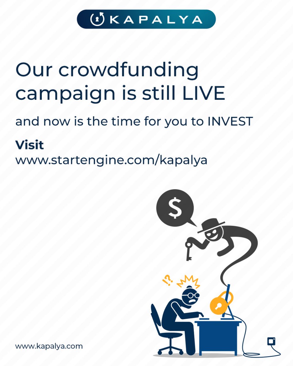 KAPALYAinc's tweet photo. We are extremely delighted to announce that the State of Hawaii recently endorsed Kapalya with Additional Grant Funding.

Fight back against Ransomware by investing in our ongoing Crowdfunding Investment Campaign, visit https://t.co/botECq3DK7 today. 

#kapalya #stateofhawaii https://t.co/5OTFQrZ2gc