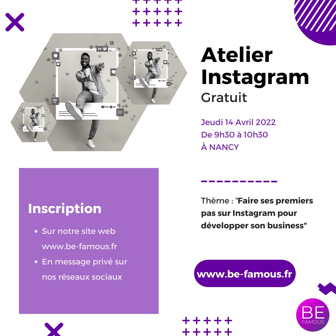 Agence Be Famous tweet media