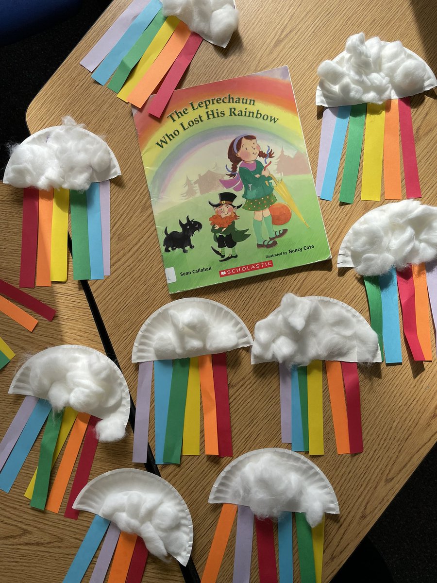 Quick easy craft to go along with our story of the day in kindergarten!