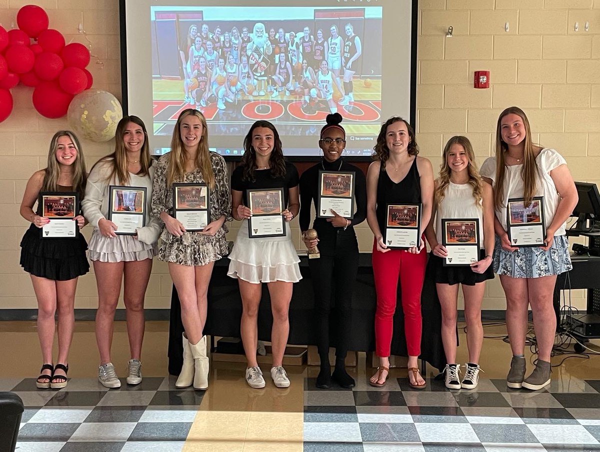 LadyTitansBall's tweet photo. Closed out the 2021-2022 Basketball season with our banquet last night. Thankful for awesome girls and awesome parents that made this season a memorable one #family https://t.co/zkQhGNasUO