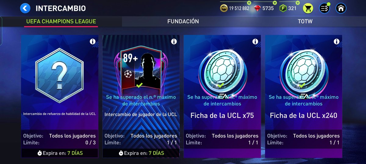 Esto es un bug o que ??
Quiero hacer otro jugador y no me deja 
<a href="/tutiofifa/">Tío Fifah 🇨🇴 🇵🇸 حرة</a> <a href="/JoseAlep1/">PALLADINO</a> @GamesRam6 <a href="/isydrox/">Isififa</a> <a href="/Soap93YT/">🇨🇴 Soap93 YT_Oficial 🇨🇴</a>