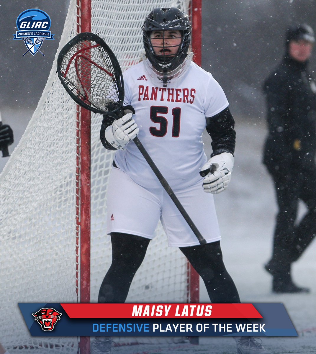 GLIAC Lacrosse🥍 Players of the Week

OFF - Ayanna Turrubiates // DU

DEF - Maisy Latus // DU

🔗 gliac.org/x/aik7j

#WhereChampionsCompete