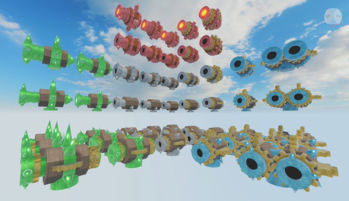 NatNProductions's tweet photo. 49 variations of one tower. I can see why most people avoid doing 3 upgrade paths for their towers. https://t.co/z0fM7nggQ7