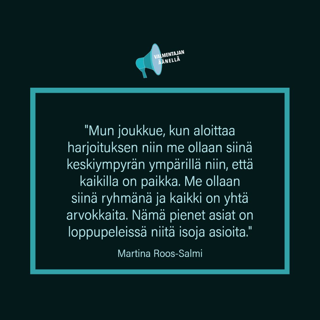 Valmentajan Äänellä tweet media