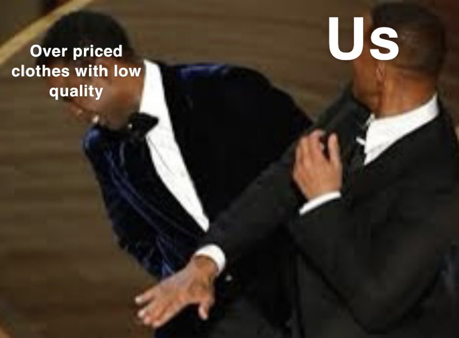BowAndArms's tweet photo. Why pay for overpriced clothes with low quality? We believe you should pay low for high quality. Hence the news coming soon 👀

#clothingbrand #oscars #tuslorcan #fashion #WillSmith https://t.co/nlmDcWYAoe