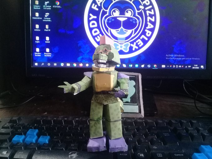 Pablo_2007_Fer's tweet photo. ROCK N ROLL!
#Monty #montgomerygator #FNaFPF #FNaF #fnafsecuritybreach  #fnaffanart https://t.co/C1nFurTcNR