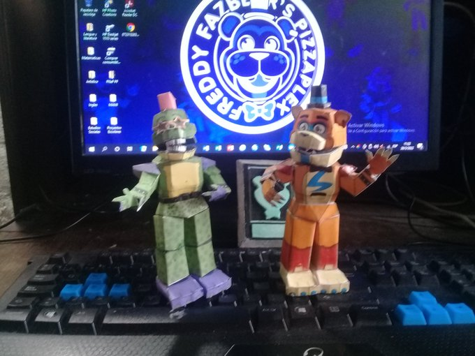 Pablo_2007_Fer's tweet photo. ROCK N ROLL!
#Monty #montgomerygator #FNaFPF #FNaF #fnafsecuritybreach  #fnaffanart https://t.co/C1nFurTcNR