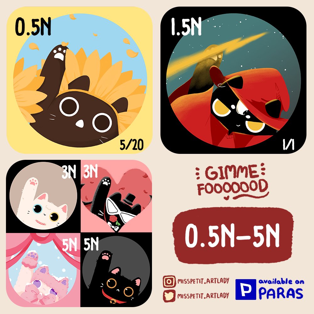 น้องๆที่ยังหาบ้าน และ ตามหาบ้านใหม่ค้าบบ🥰
.
My Baby finds a home and finds a new home.
available on @ParasHQ 
.
paras.id/collection/gim…

#NFT #NFTs #NFTTHAILAND #NFTCommunity #NFTartist #nftcollector #FoundationNFT #Foundation
#PARASnft #paras #nearNFTs #NEARnft #NEARcollector