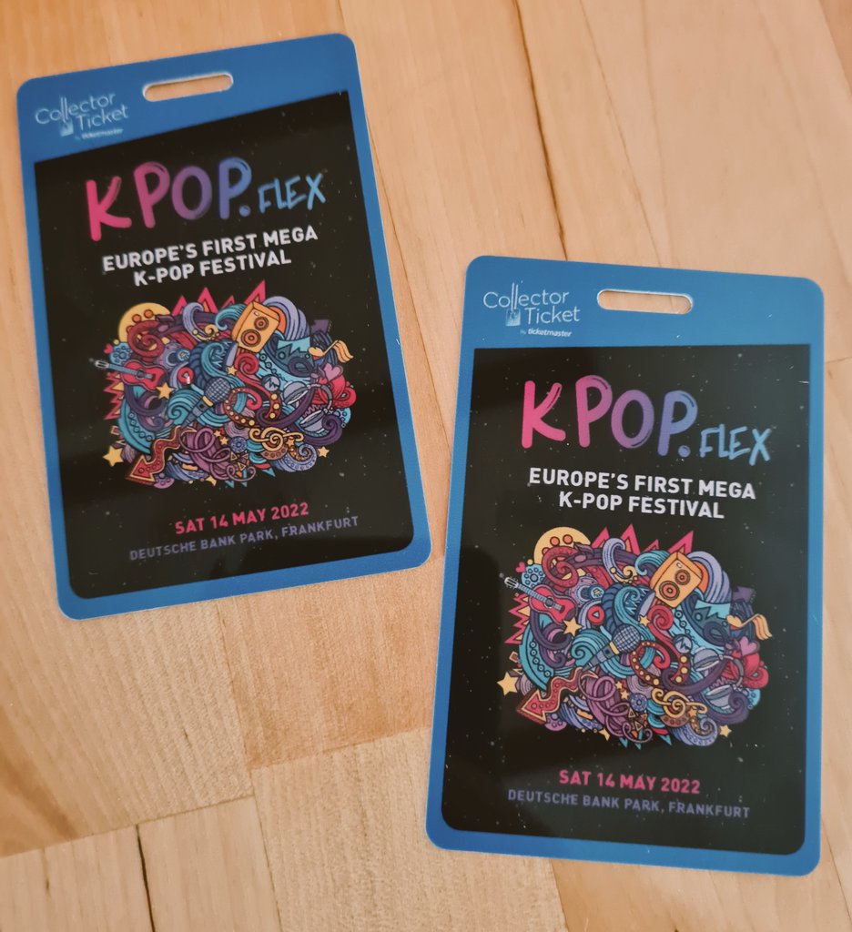 panda__mine's tweet photo. Für Samstag sind die Tickets schon da. Sonntag folgt! 😍
#Kpop #Festival #CollectorTicket https://t.co/TfIQDaU8qb